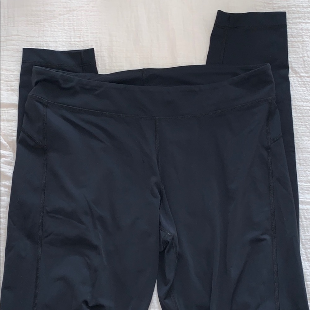 black under armour leggings